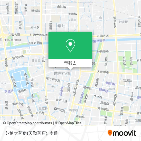 苏博大药房(天勤药店)地图