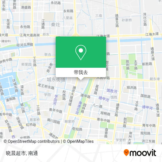 晓晨超市地图