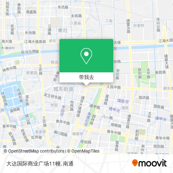 大达国际商业广场11幢地图