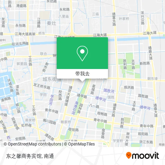 东之馨商务宾馆地图