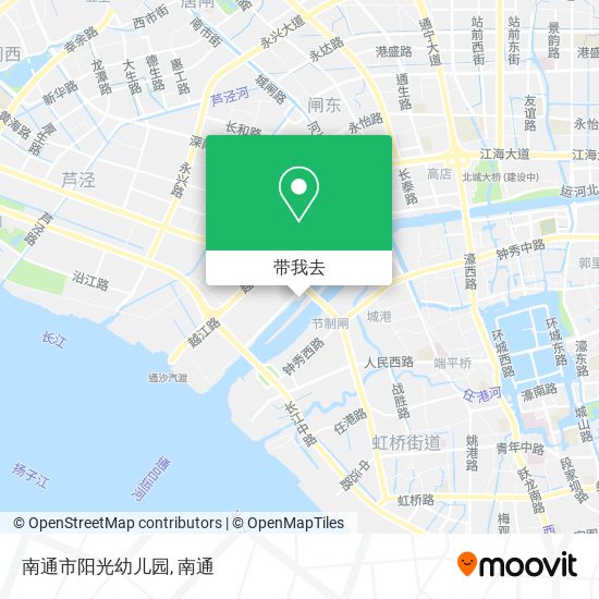 南通市阳光幼儿园地图