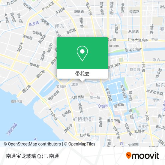 南通宝龙玻璃总汇地图