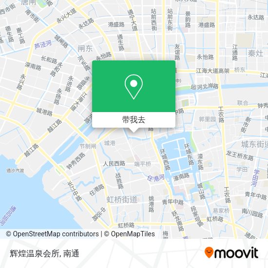 辉煌温泉会所地图
