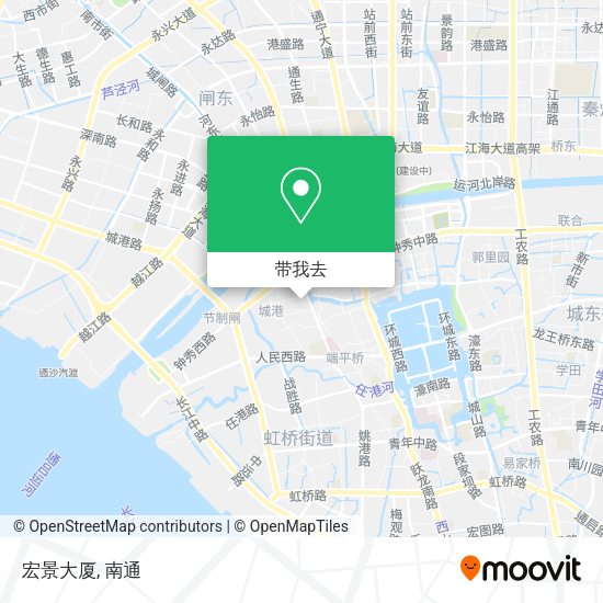 宏景大厦地图