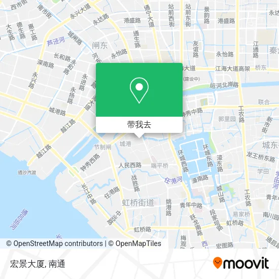 宏景大厦地图