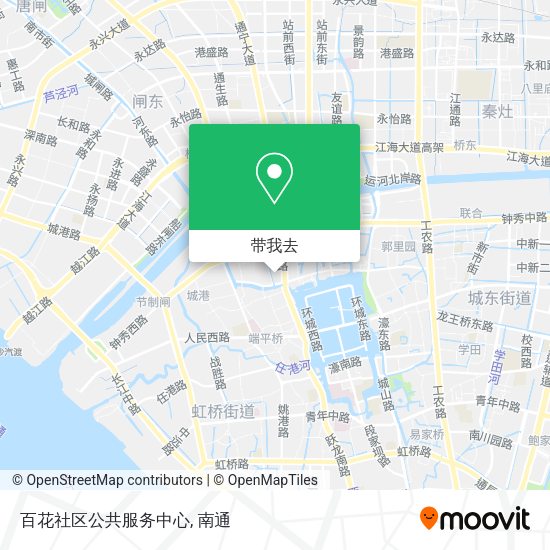 百花社区公共服务中心地图