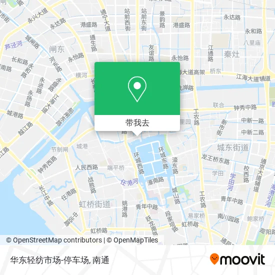 华东轻纺市场-停车场地图