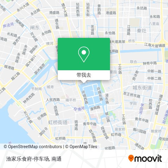 渔家乐食府-停车场地图