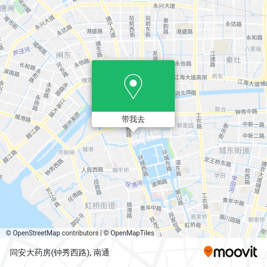 同安大药房(钟秀西路)地图