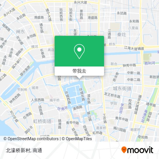 北濠桥新村地图