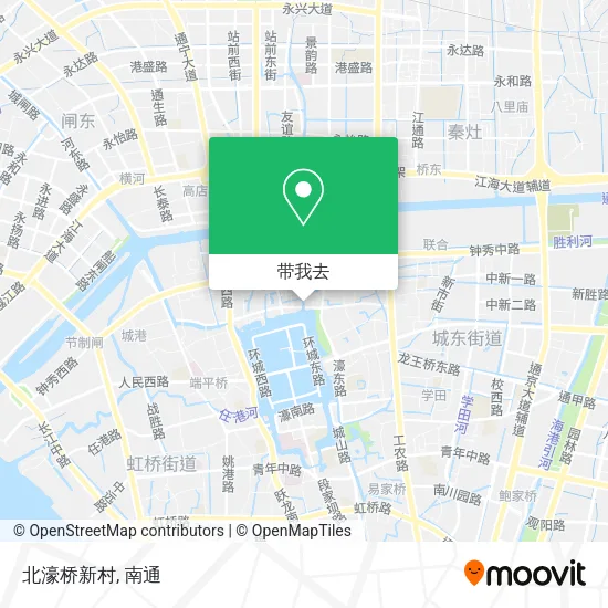 北濠桥新村地图