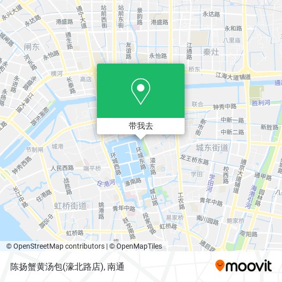 陈扬蟹黄汤包(濠北路店)地图