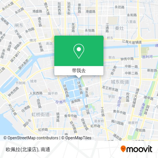 欧佩拉(北濠店)地图