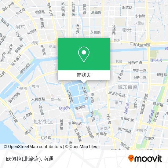 欧佩拉(北濠店)地图