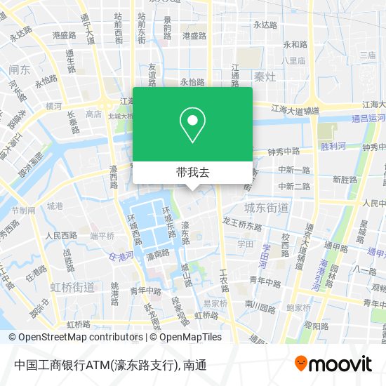 中国工商银行ATM(濠东路支行)地图