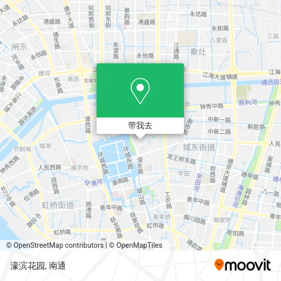 濠滨花园地图