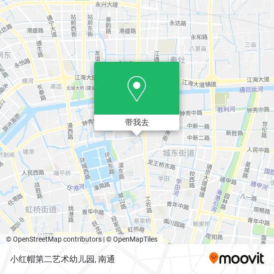 小红帽第二艺术幼儿园地图