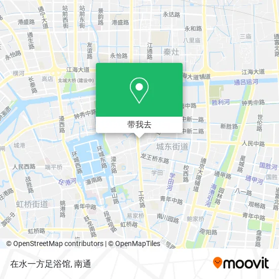 在水一方足浴馆地图
