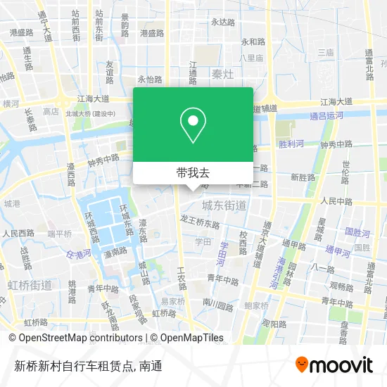 新桥新村自行车租赁点地图