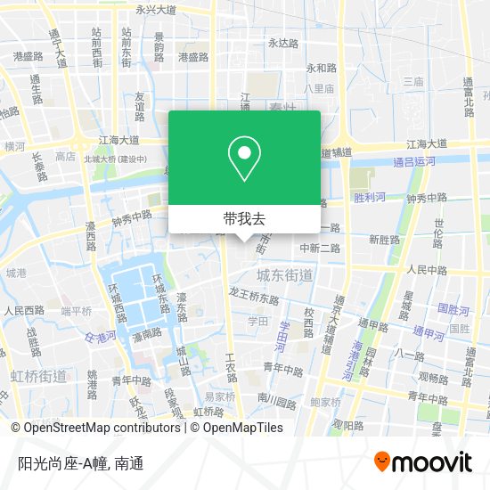 阳光尚座-A幢地图