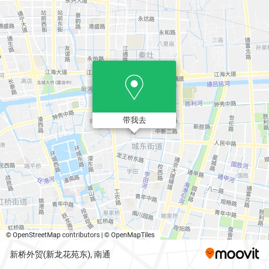 新桥外贸(新龙花苑东)地图