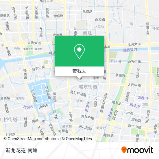 新龙花苑地图