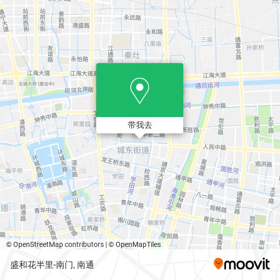 盛和花半里-南门地图