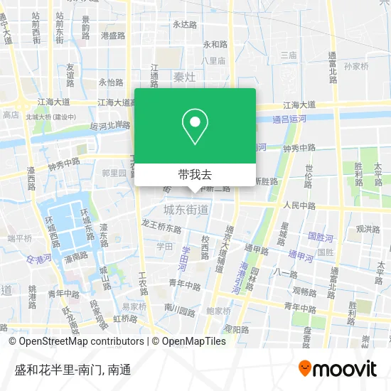 盛和花半里-南门地图