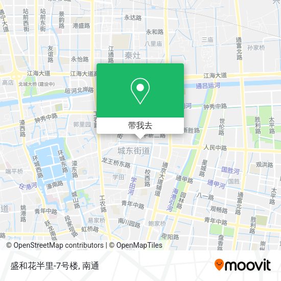 盛和花半里-7号楼地图
