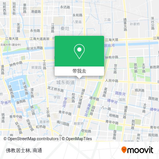 佛教居士林地图