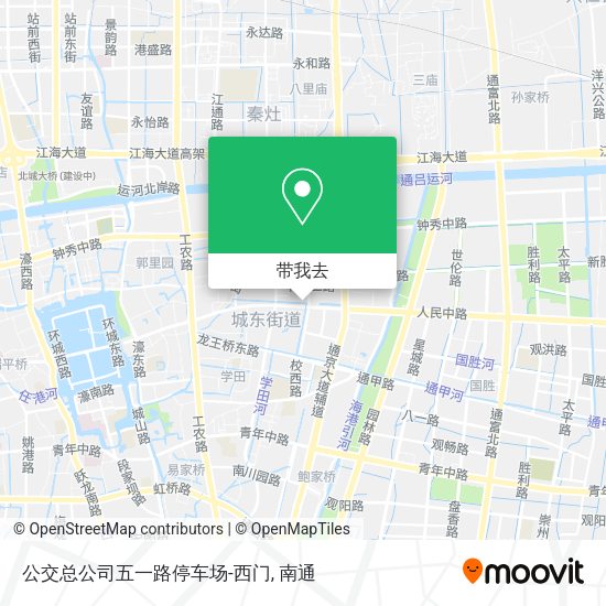 公交总公司五一路停车场-西门地图