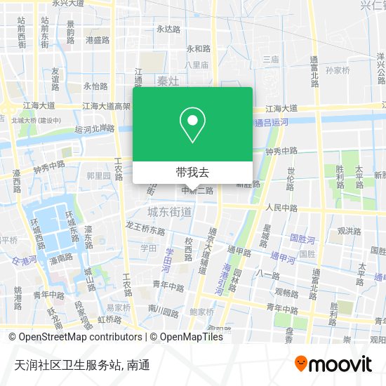 天润社区卫生服务站地图
