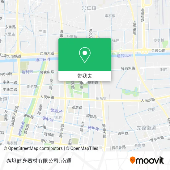 泰坦健身器材有限公司地图