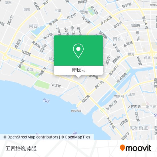 五四旅馆地图