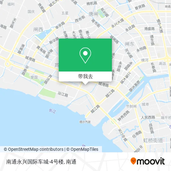 南通永兴国际车城-4号楼地图