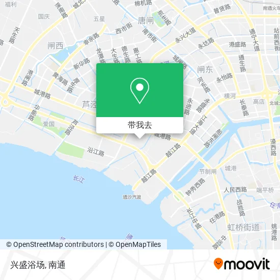 兴盛浴场地图