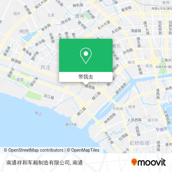 南通祥和车厢制造有限公司地图
