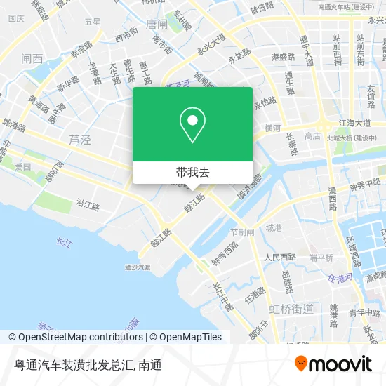 粤通汽车装潢批发总汇地图