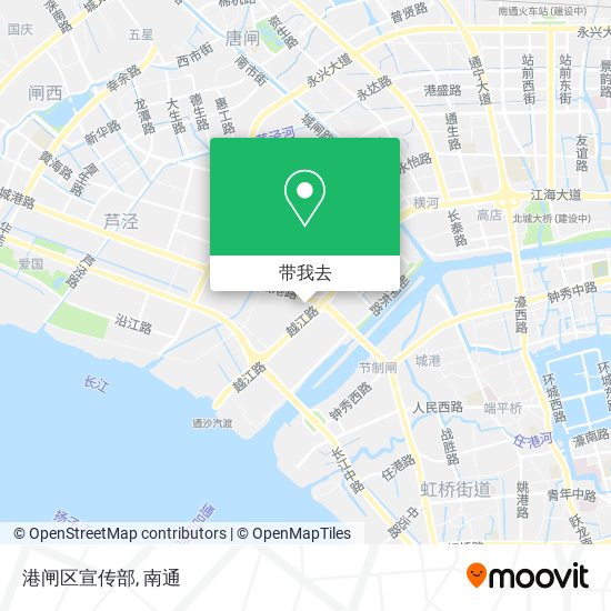 港闸区宣传部地图