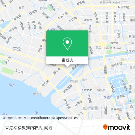 香港幸福狐狸内衣店地图