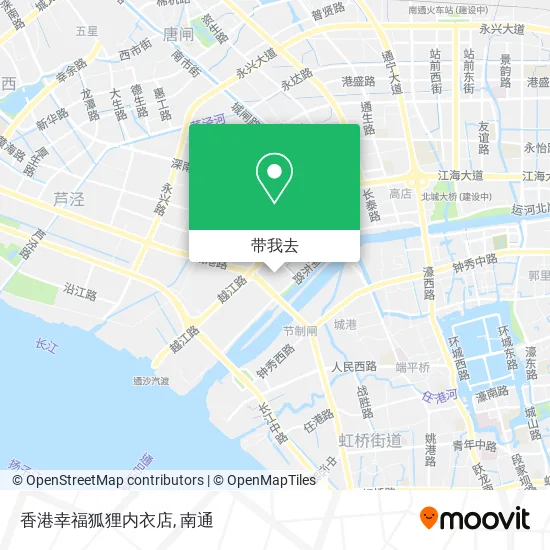 香港幸福狐狸内衣店地图