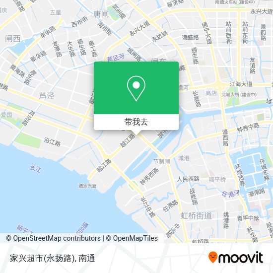 家兴超市(永扬路)地图