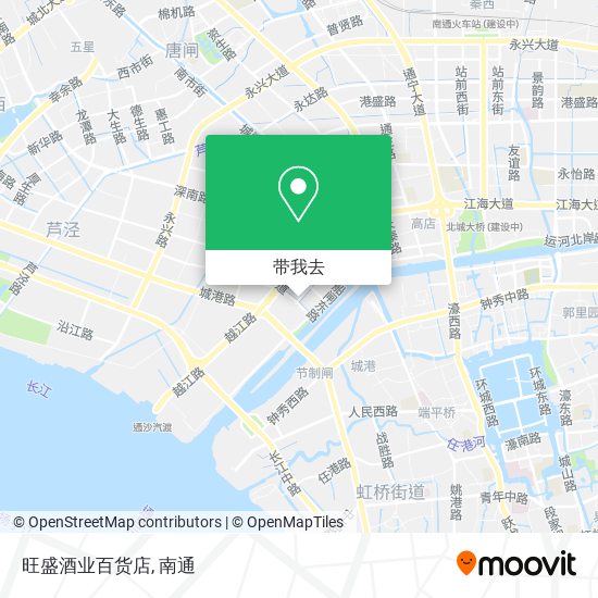 旺盛酒业百货店地图
