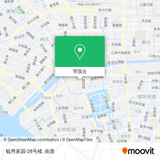 毓秀家园-28号楼地图