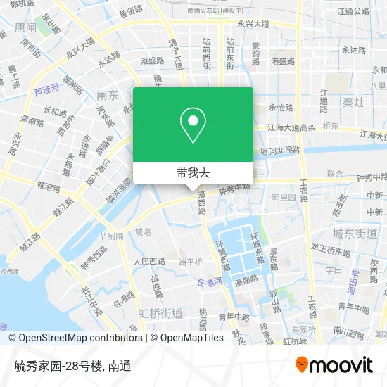 毓秀家园-28号楼地图