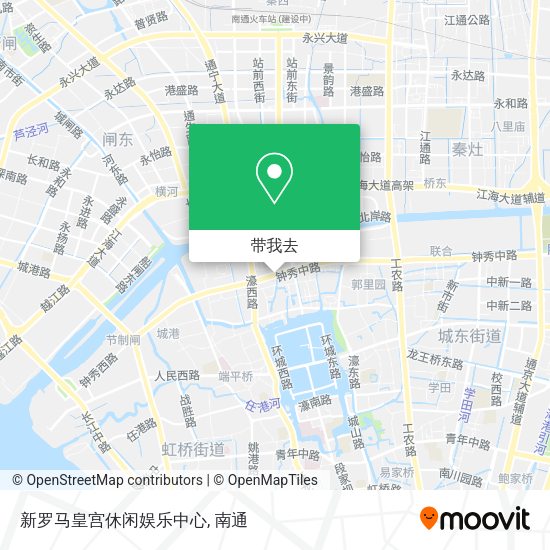 新罗马皇宫休闲娱乐中心地图