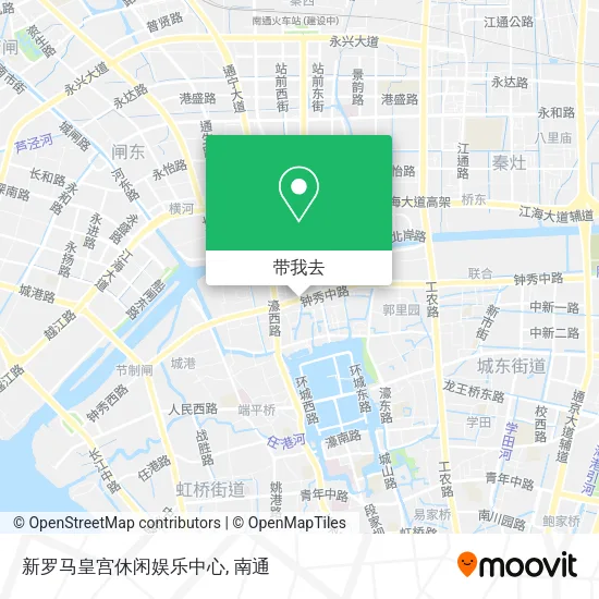 新罗马皇宫休闲娱乐中心地图