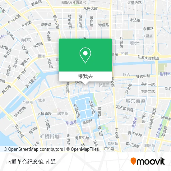 南通革命纪念馆地图