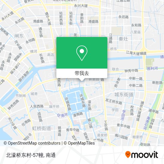 北濠桥东村-57幢地图