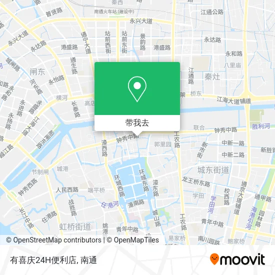 有喜庆24H便利店地图